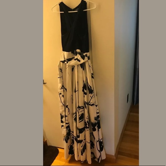 Ralph Lauren Prom Long Evening Dress Gown size 4 - Picture 4 of 6